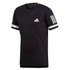 adidas Club 3 Stripes Korte Mouwen T-Shirt