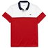 Lacoste Sport Technical Breathable Color Block Kurzarm Poloshirt