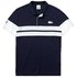 Lacoste Sport Roland Garros Ediciton Technical Stripes Kurzarm Poloshirt