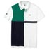 Lacoste Sport Roland Garros Ediciton Color Block Korte Mouwen Poloshirt