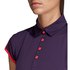 adidas Club 3 Stripes Short Sleeve Polo Shirt