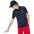 Lacoste Sport Striped Breathable Golf Kurzarm Poloshirt