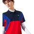 Lacoste Sport Ultra Light Colorblock Cotton Short Sleeve Polo Shirt