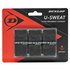 Dunlop U-Sweat Tennis-Overgrip 3 Einheiten