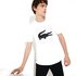 Lacoste Sport Reflective Crocodile Print Kurzarm T-Shirt