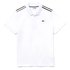 Lacoste Sport Paneled Ultra Light Cotton Short Sleeve Polo Shirt