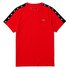 Lacoste Sport Crocodile Striped Breathable Piqué Kurzarm T-Shirt
