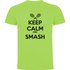 Kruskis Keep Calm And Smash kurzarm-T-shirt