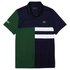 Lacoste Sport ColorBlock Breathable Piqué Short Sleeve Polo Shirt