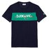 Lacoste Sport Novak Djokovic Contrast Breathable Ultra Dry Cotton Kurzarm T-Shirt