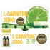 Gold Nutrition L-Carnitine 3000mg 20 Unités Citron Flacons Boîte